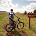 2009 - P standing with bike